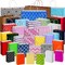 36 Pcs Assorted Sizes Gift Bags Bulk Gift Bag Assortment Different Sizes Birthday Goodie Paper Party Favor Gift Bag for Christmas Teacher Thanksgiving, Etc 8.3" Small, 10.2" Medium, 12.6" Large